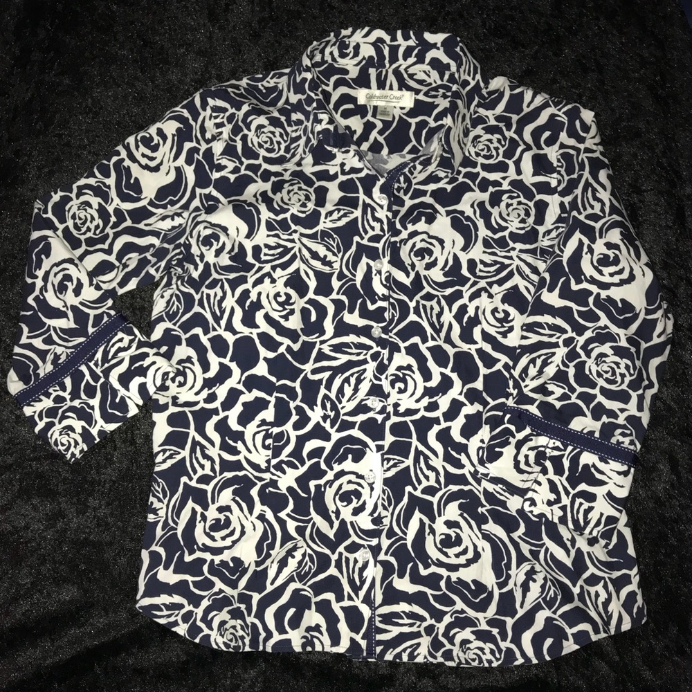 *SOLD* Coldwater Creek button- up shirt!